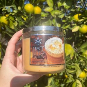 Hot buttered rum candle bath and body works 2014